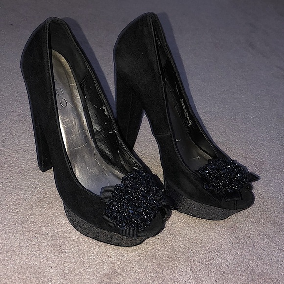 Aldo Shoes Black Aldo Heels Poshmark